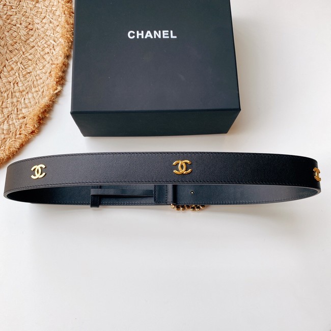 Chanel 30MM Leather Belt CH2582