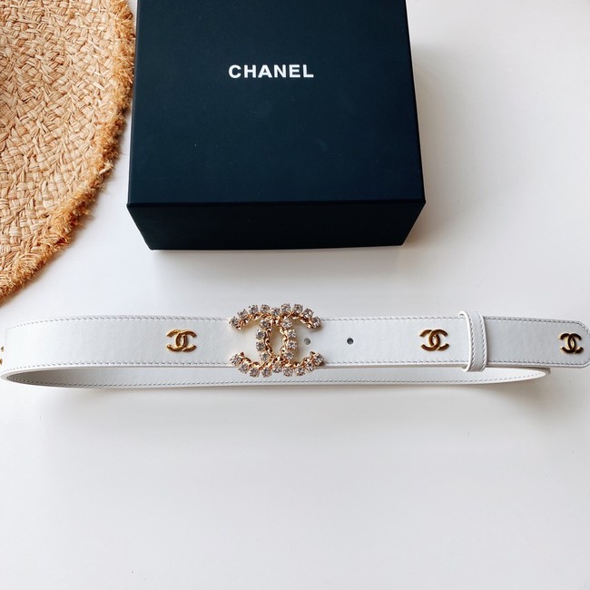 Chanel 30MM Leather Belt CH2586