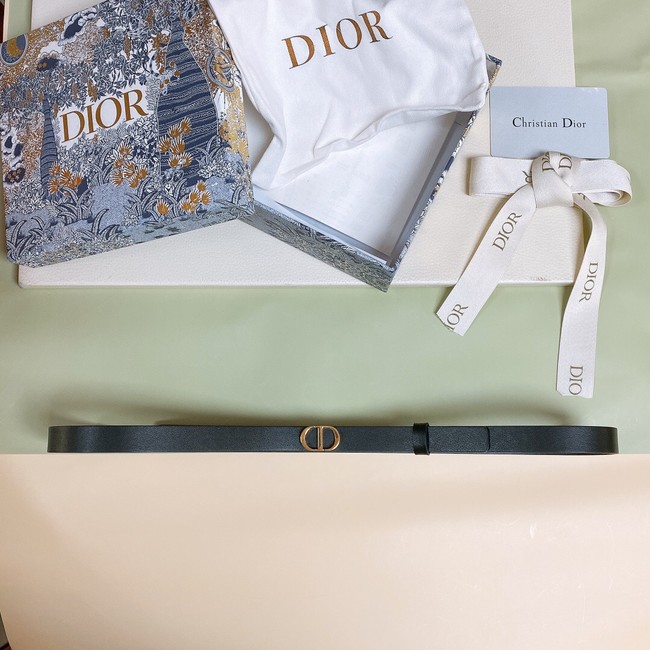 DIOR 15 MM CARO BELT Calfskin B0307UBD