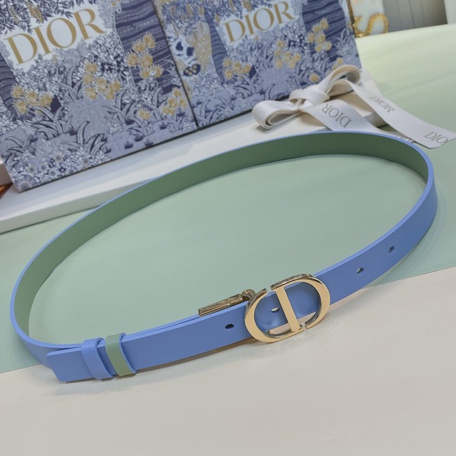 DIOR 30 MONTAIGNE REVERSIBLE BELT 20 MM Calfskin B0178UW