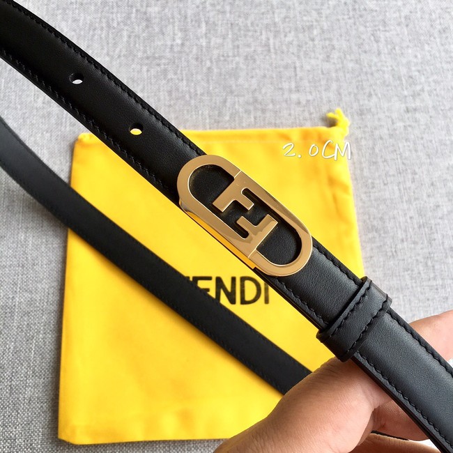 Fendi Leather Belt 20MM 2753