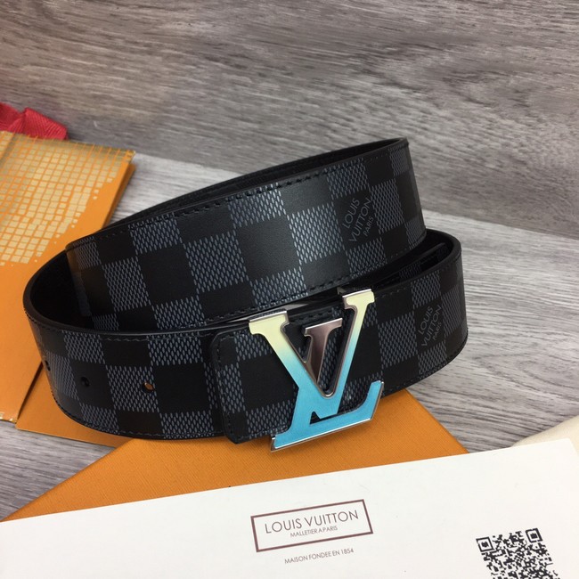 Louis Vuitton INITIALES 40MM MATTE BLACK BELT M0450S