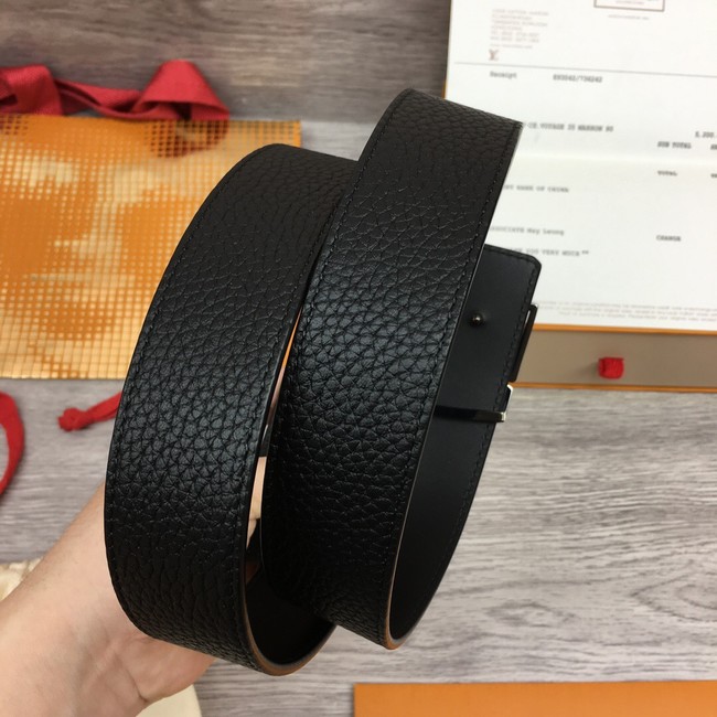 Louis Vuitton calf leather 35MM BELT M0457S