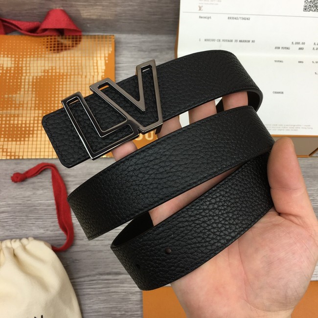 Louis Vuitton calf leather 35MM BELT M0457S