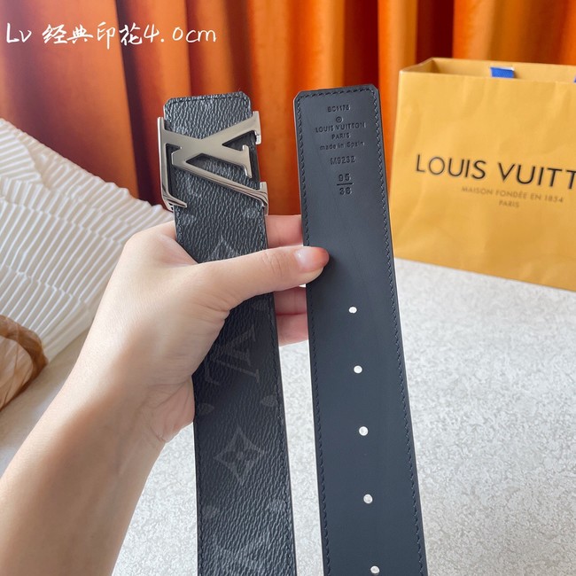 Louis Vuitton calf leather 40MM BELT M0458S