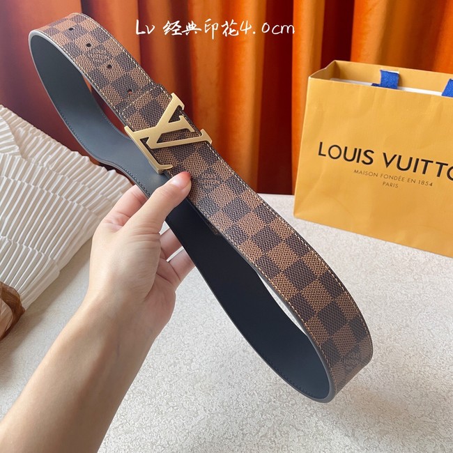 Louis Vuitton calf leather 40MM BELT M0460S