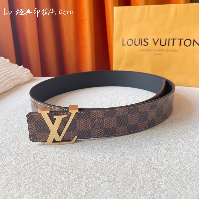 Louis Vuitton calf leather 40MM BELT M0460S