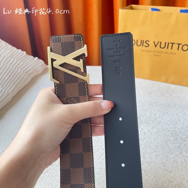 Louis Vuitton calf leather 40MM BELT M0460S