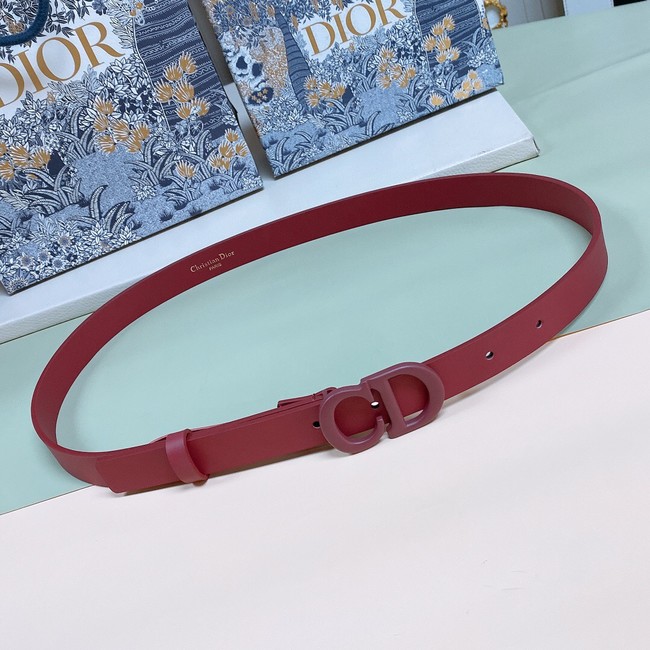 DIOR 30 MONTAIGNE REVERSIBLE BELT 20 MM Calfskin B0183UW