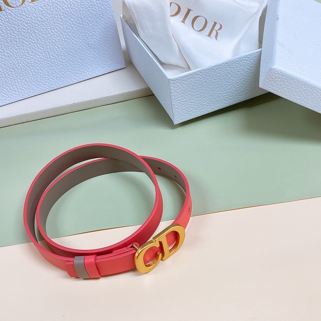 DIOR 30 MONTAIGNE REVERSIBLE BELT Calfskin 20 MM B0180U