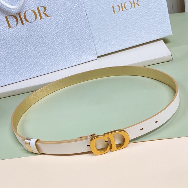 DIOR 30 MONTAIGNE REVERSIBLE BELT Calfskin 20 MM B0181U