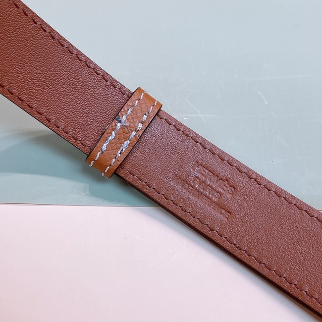 Hermes Leather Belt 24MM 26995