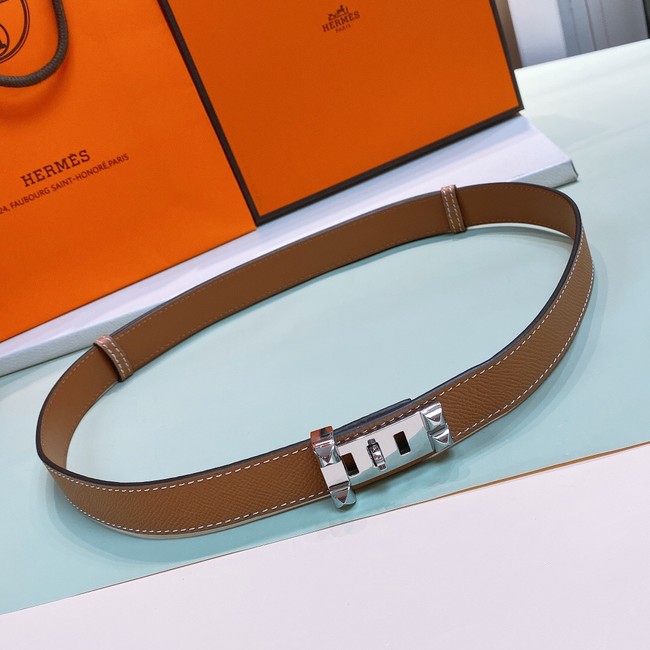 Hermes Leather Belt 24MM 26996