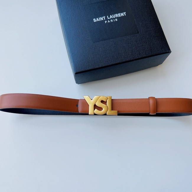 Yves saint Laurent calf leather BELT 26991