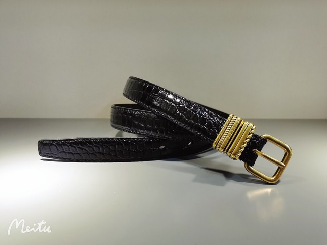 Yves saint Laurent calf leather BELT 26993