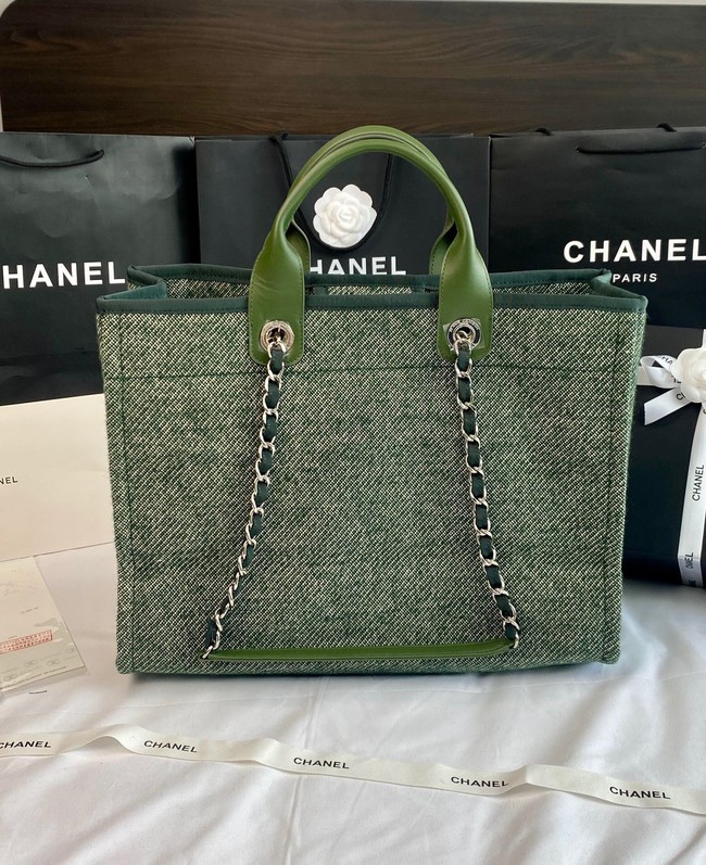 Chanel LARGE SHOPPING BAG A66941 green