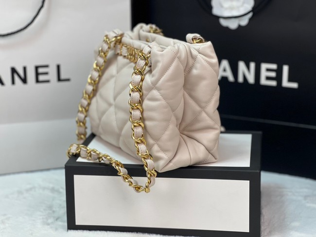 Chanel SMALL SHOPPING BAG AS3502 Beige