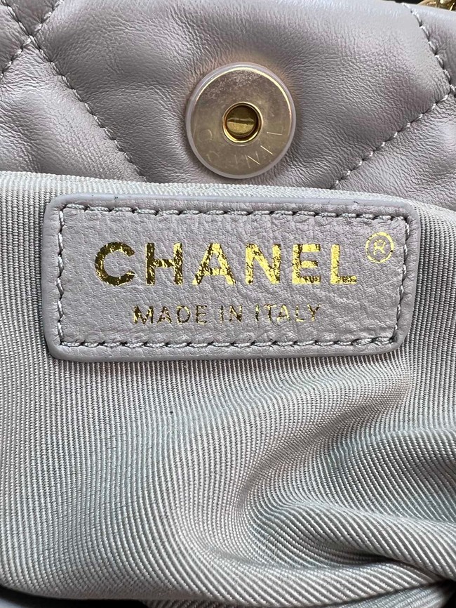 Chanel SMALL SHOPPING BAG AS3502 LIGHT GRAY