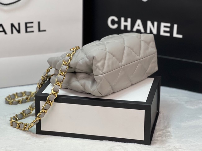 Chanel SMALL SHOPPING BAG AS3502 LIGHT GRAY