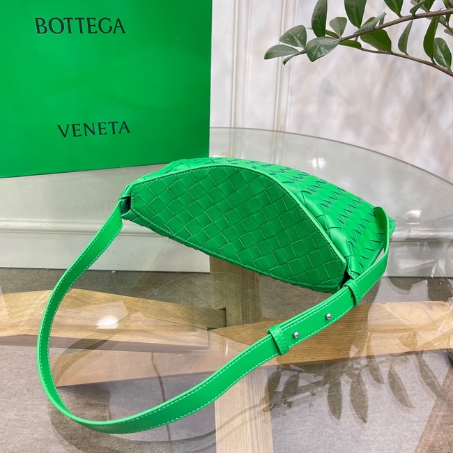 Bottega Veneta Intreccio leather shoulder bag 690226 Parakeet