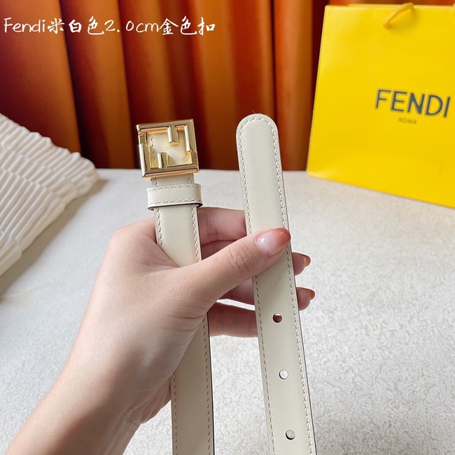 Fendi Leather Belt 20MM 2775