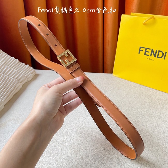 Fendi Leather Belt 20MM 2777