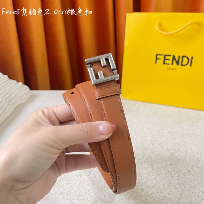 Fendi Leather Belt 20MM 2778