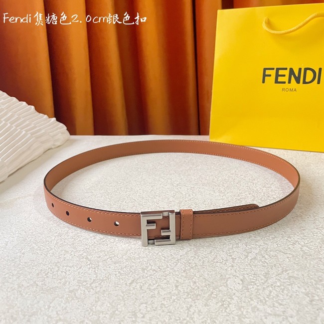 Fendi Leather Belt 20MM 2778