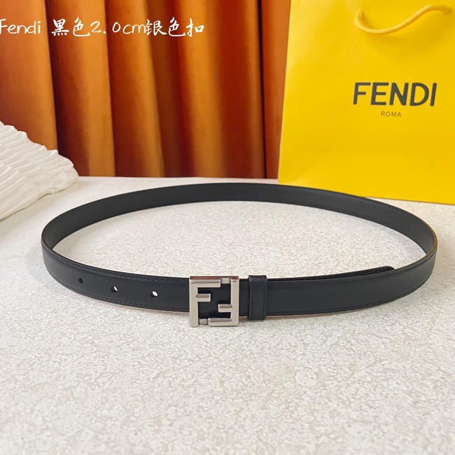 Fendi Leather Belt 20MM 2779