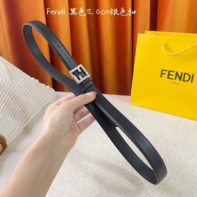 Fendi Leather Belt 20MM 2779