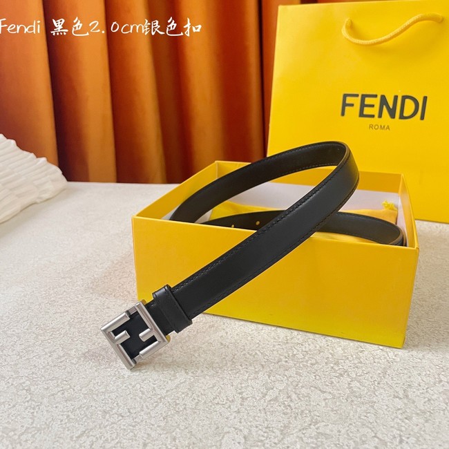 Fendi Leather Belt 20MM 2779