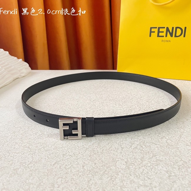 Fendi Leather Belt 20MM 2779