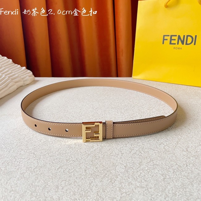 Fendi Leather Belt 20MM 2780