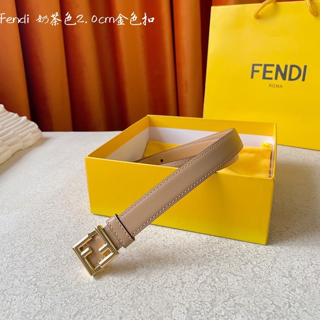 Fendi Leather Belt 20MM 2780