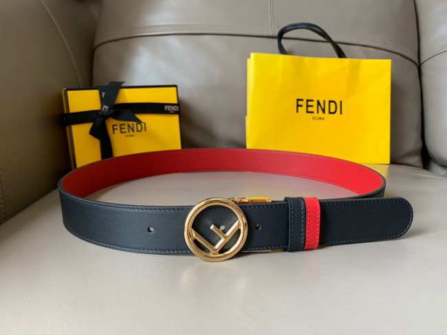 Fendi Leather Belt 34MM 2771