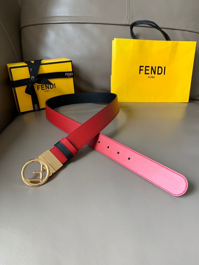 Fendi Leather Belt 34MM 2771