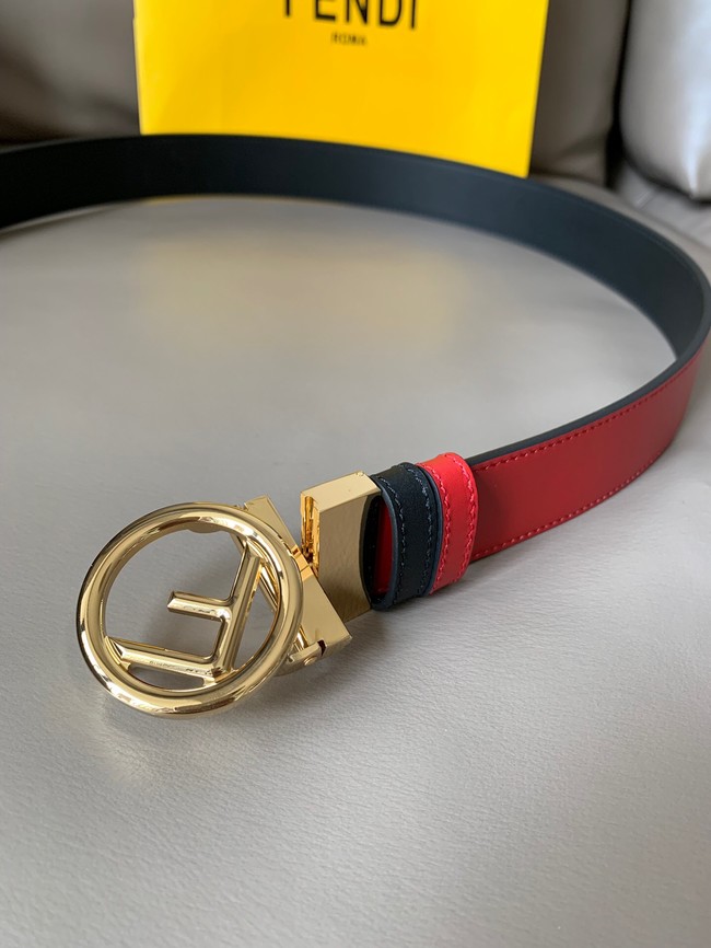 Fendi Leather Belt 34MM 2771