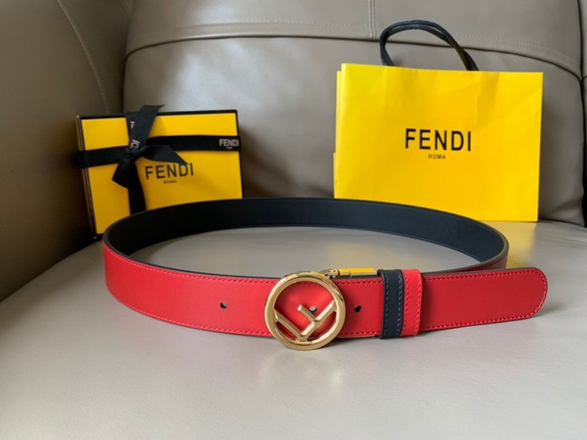 Fendi Leather Belt 34MM 2771