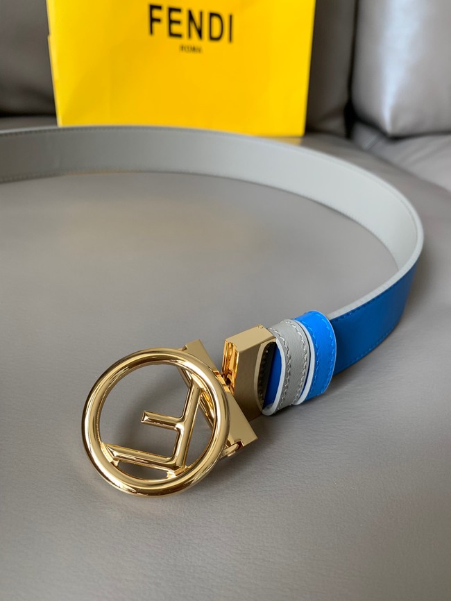 Fendi Leather Belt 34MM 2772