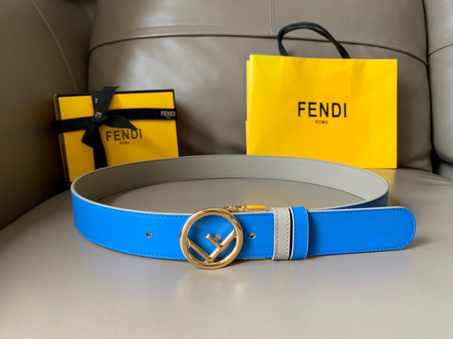 Fendi Leather Belt 34MM 2772