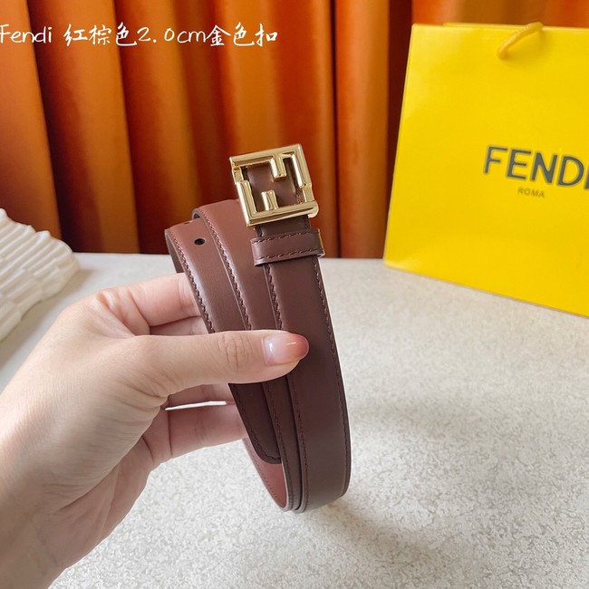 Fendi Leather Belt 20MM 2783