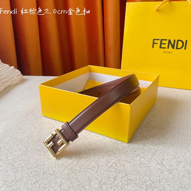 Fendi Leather Belt 20MM 2783