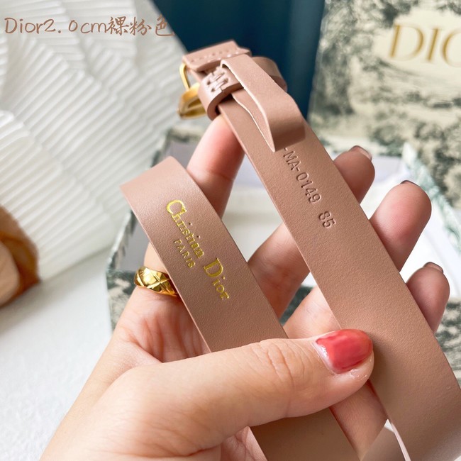 Dior Leather Belt 20MM 2796