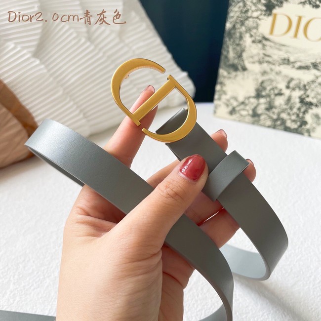 Dior Leather Belt 20MM 2799