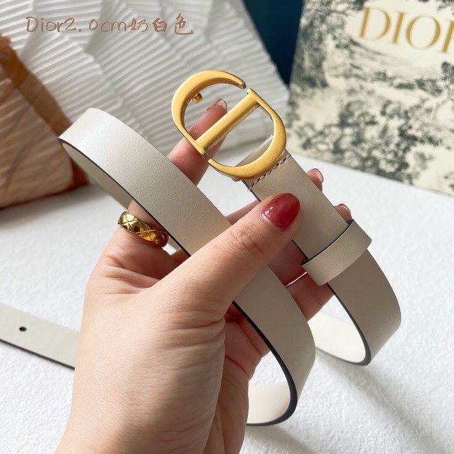 Dior Leather Belt 20MM 2800