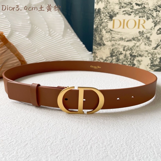 Dior Leather Belt 30MM 2790