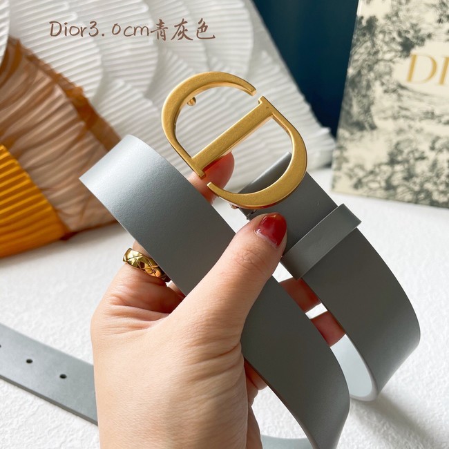 Dior Leather Belt 30MM 2791