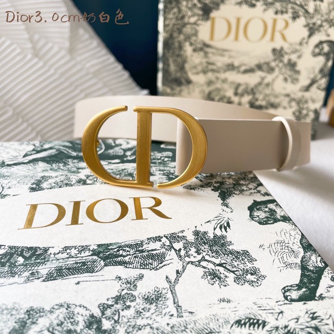 Dior Leather Belt 30MM 2794