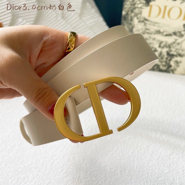 Dior Leather Belt 30MM 2794