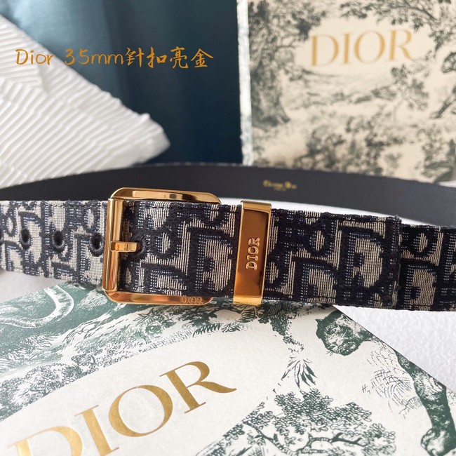 Dior calf leather 35MM BELT 2803